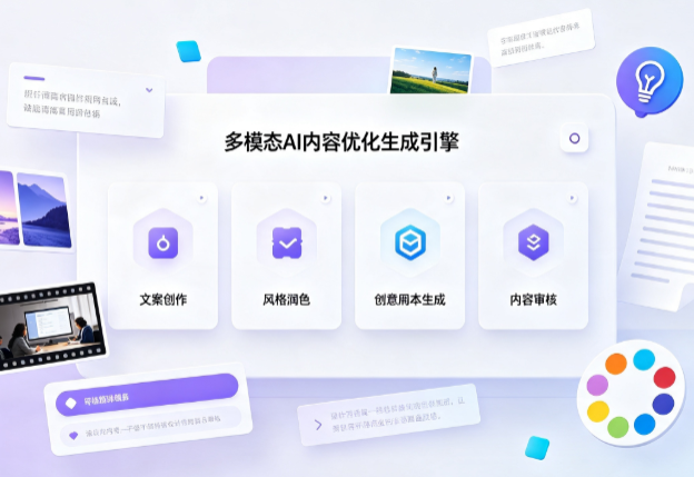 龙泉市AI智能内容优化创新 多模态生成技术丰富数字内容创作生态