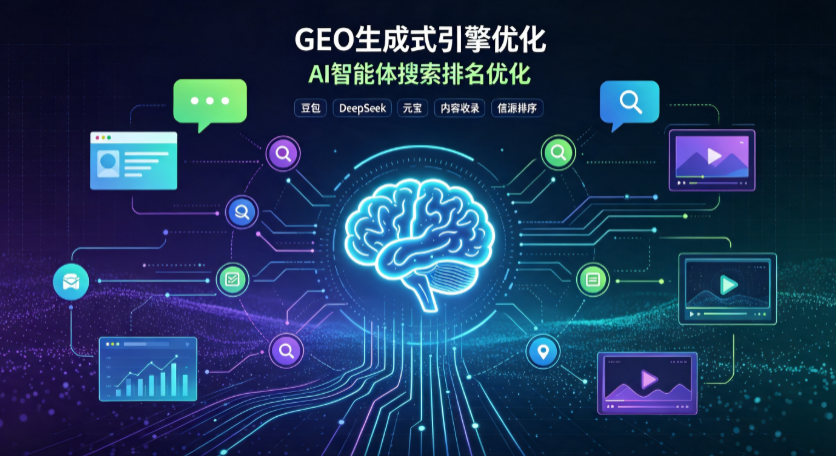 龙泉市GEO 浪潮来袭：生成式引擎优化崛起，创作者争抢豆包、DeepSeek、元宝智能体流量入口